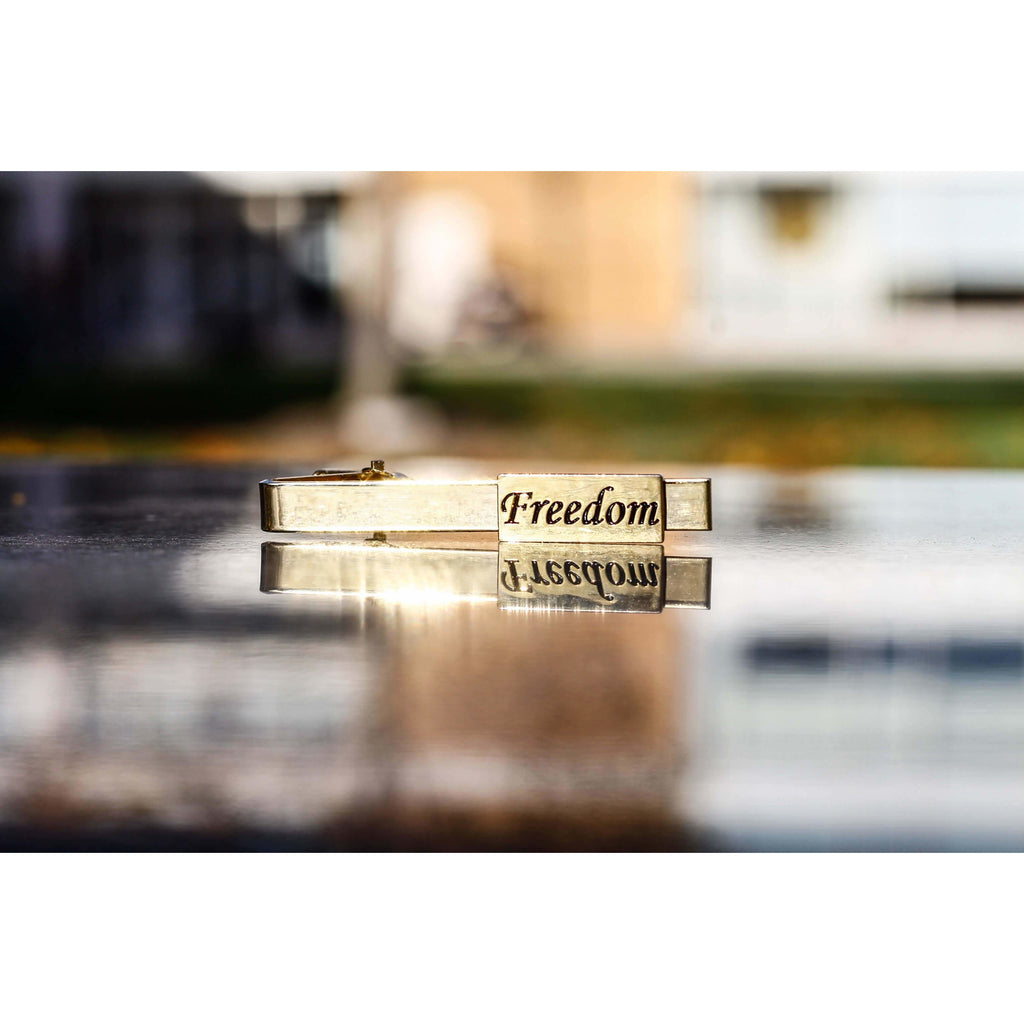 Freedom Tie Clip-I am___.